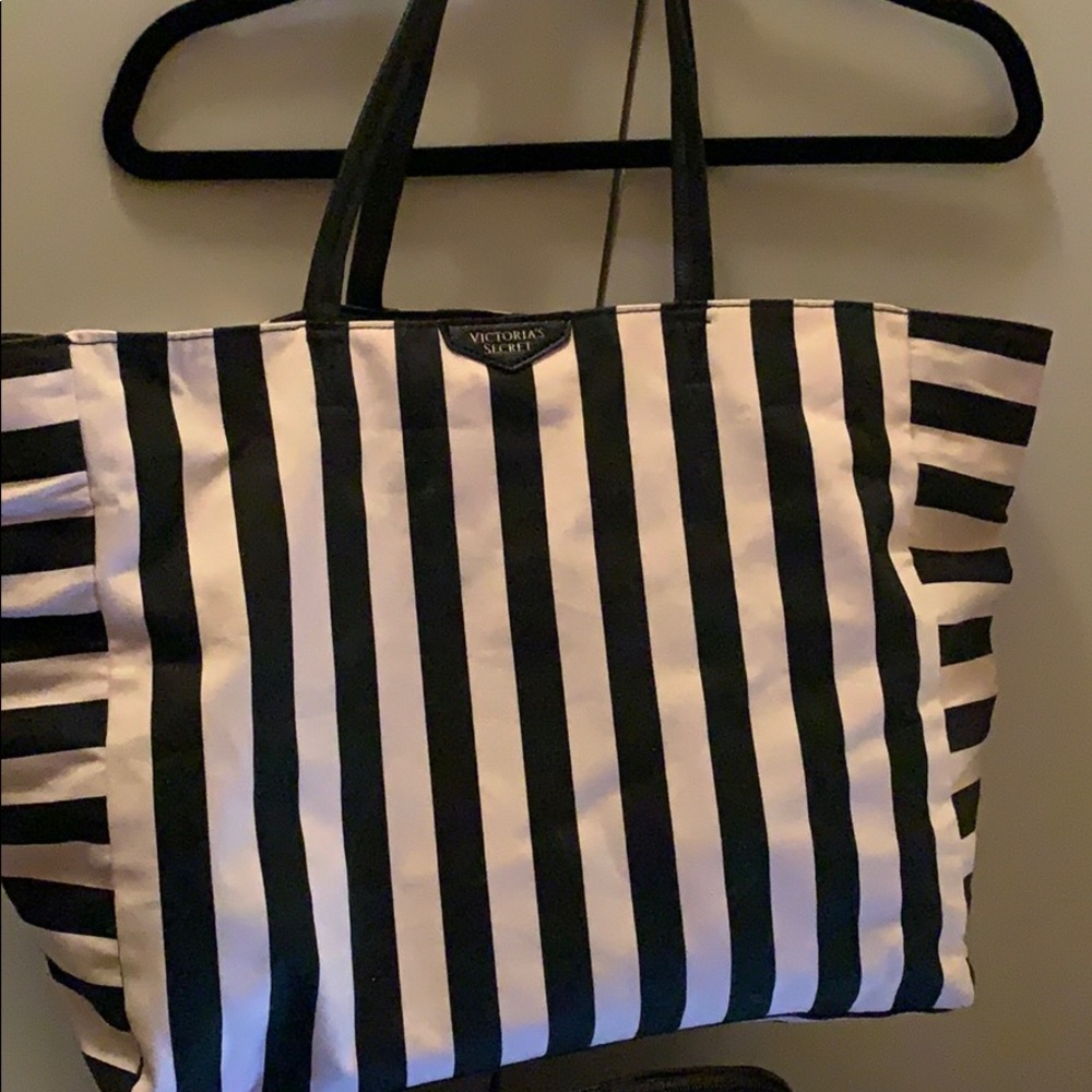 Stripped tote bag. Victoria secret